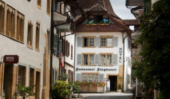 Ringmauer Hotel Murten Eksteriør billede